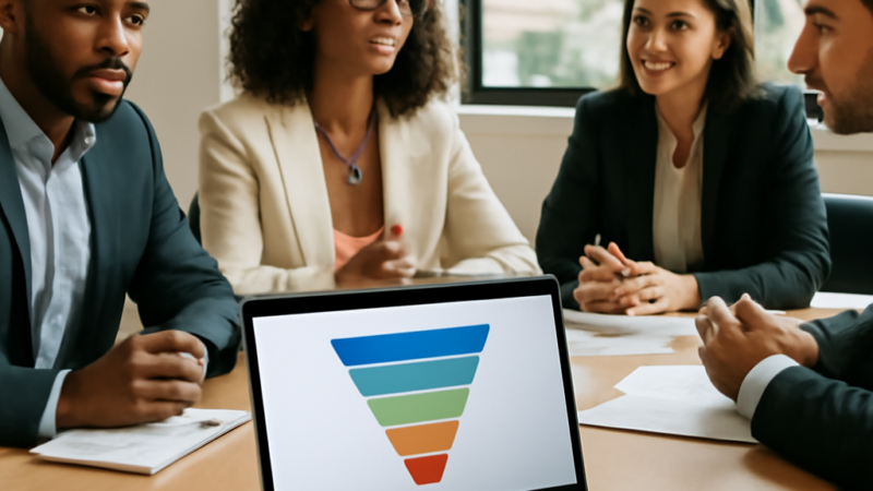 O abismo comercial entre o marketing que atrai e a equipe que vende