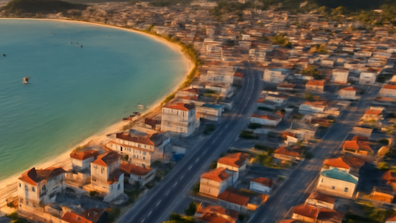 Cartografia da valorização em Porto Belo: os eixos urbanos que devem concentrar demanda e preço até 2035